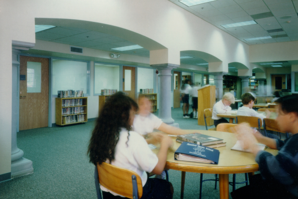 Mansfeld 9118 students in library